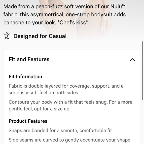 LULULEMON Wundermost Ultra-Soft Nulu Asymmetrical Bodysuit - Picture 12 of 13